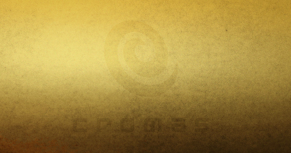 Burnished vintage brass paint