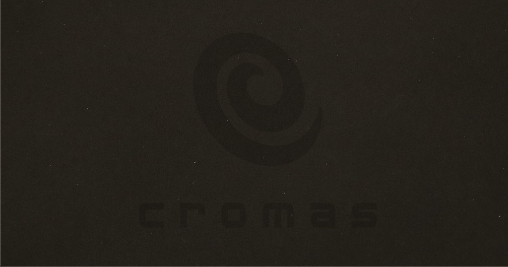 Black fabric effect paint