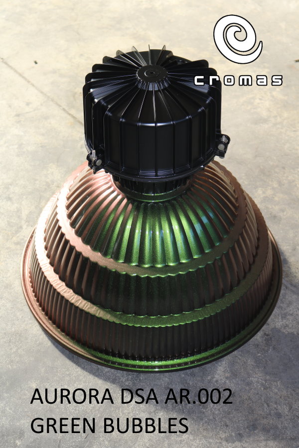 Lamp with chameleon multicolor paint Aurora AR.002