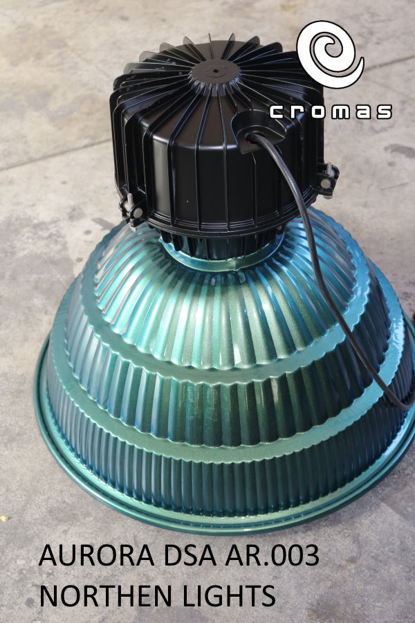 Lamp with iridescent multicolor paint Aurora AR.003