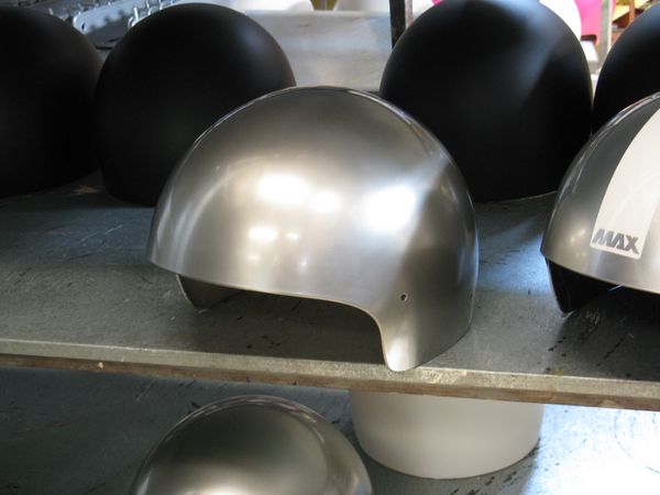 Chrome Effect Paint on helmets