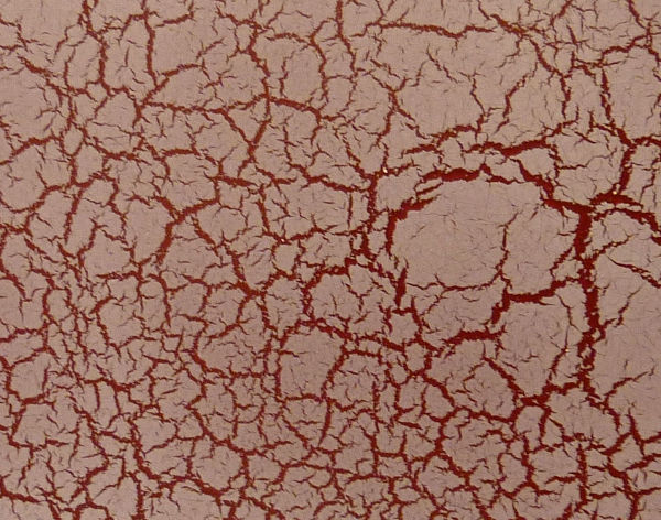 Cracklè paint, impressive look and feel that simulates the typical aged leather used in the furniture industry