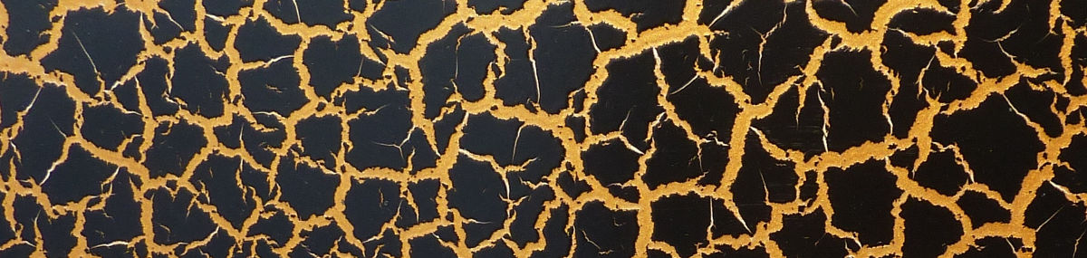 Cracklè effect paint