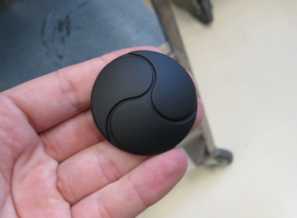 Rubbery paint effect with tact, soft-touch rubber