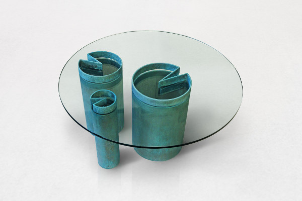 Paint effect real verdigris