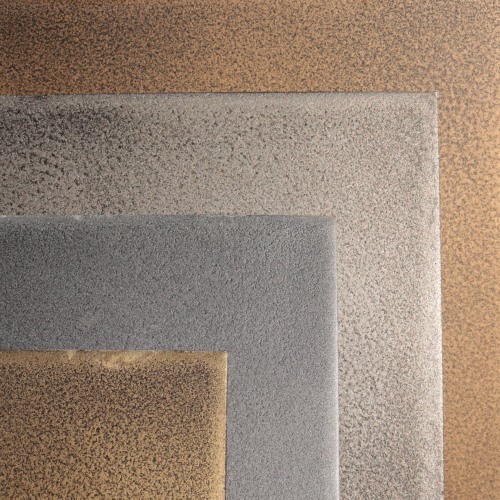 back image - Smoked metallic stone effect