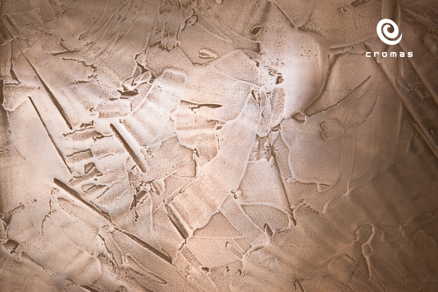 Polished Bronze metallic epoxy resin