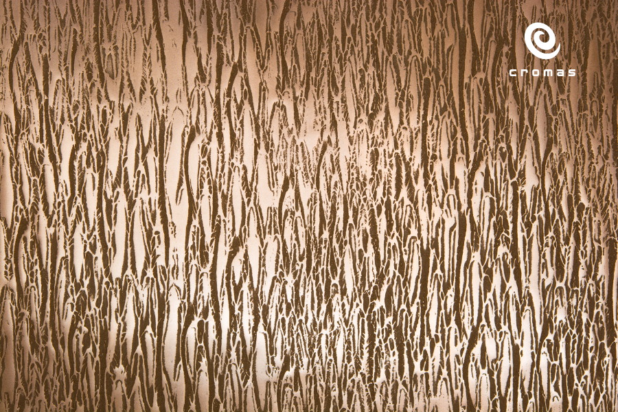 Desert Path textured metallic epoxy resin