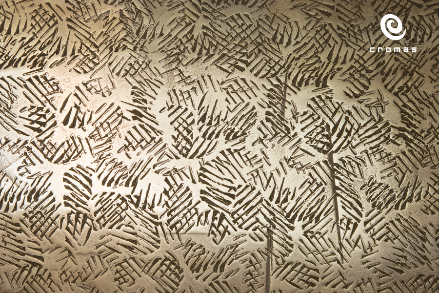 Industrial Era textured metallic epoxy resin