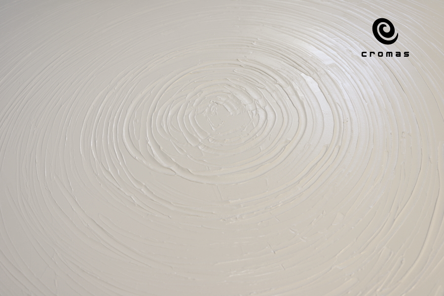 Epoxy resin three-dimensional circles decoration